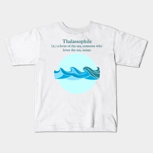 Loving The Sea Kids T-Shirt